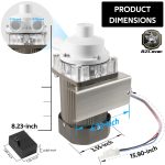 S-0731 Water Pump for Hoshizaki, Ice Machine Motor Pump Assembly with Cable and Plug Service Kit - Image 8