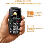 C1+4G Pro Black - Big Buttons Cell Phone for Seniors丨Basic Phone with SOS Button丨Charging Station丨1800mAh丨Loud Speaker丨Talking Clock丨Speed Dial丨Hands-free丨Large Font丨Unlocked Phones丨FM Radio - Image 2