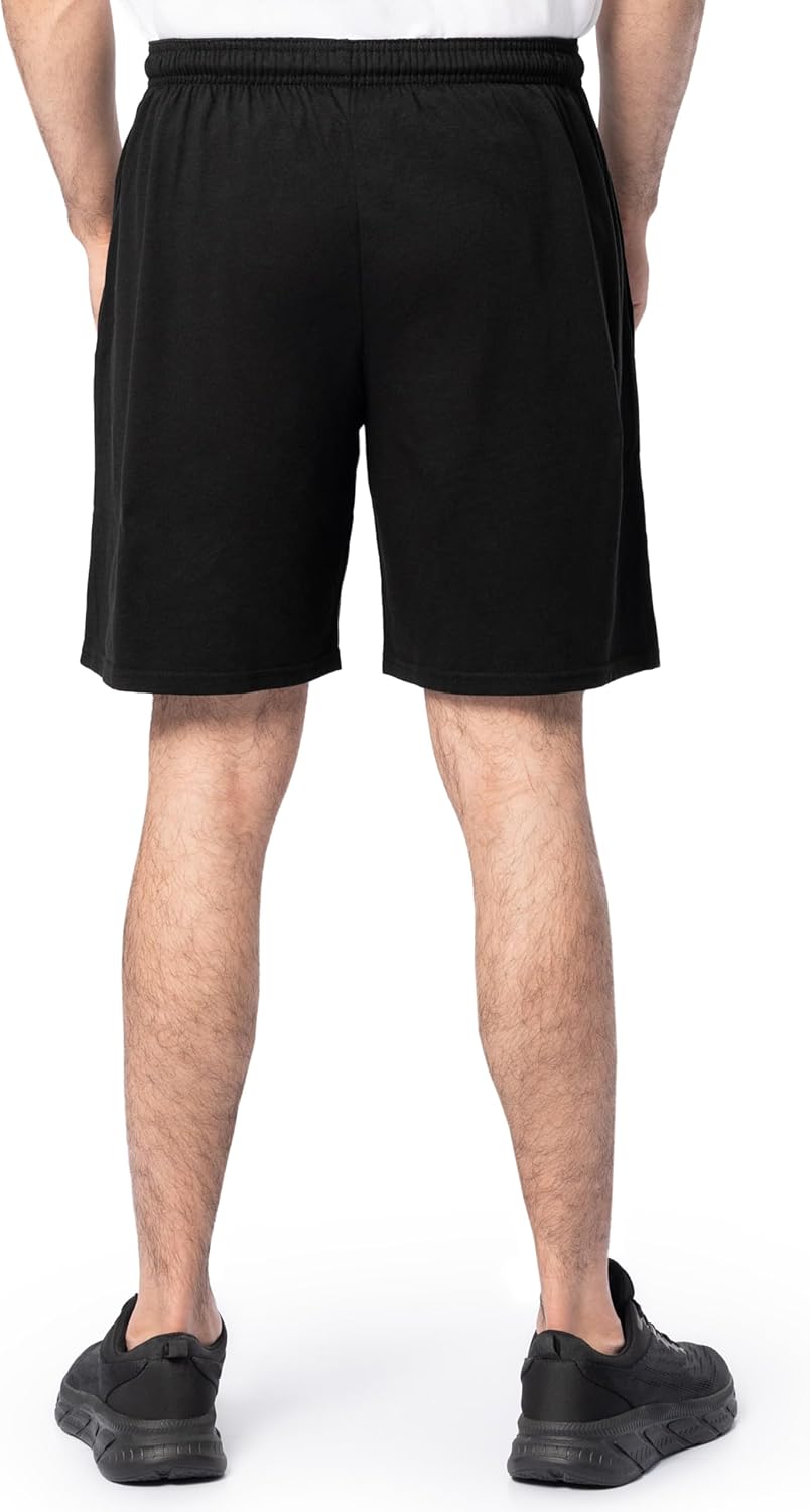 Fruit of the Loom Men's Eversoft Cotton Shorts with Pockets (S-4XL) 2 Fruit of the Loom Men's Eversoft Cotton Shorts with Pockets (S-4XL) - Image 2