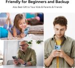 OSCAL Android Phones Unlocked for T-Mobile, FLAT 2 Android 15 Phone(2025), 12GB+128GB/2TB TF Octa Core, Dual SIM Phones Unlocked (US Warranty), 5000mAh, 90Hz,6.56"HD+, 4G/GPS/Fingerprint/Face ID-Black - Image 2