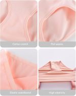 Adorel Teen Girls Underwear Cotton Panties Briefs Solid Color Pack of 8 - Image 3
