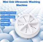 Portable Washing Machine, Mini Ultrasonic Washing Machine 3 in 1 Dishwashers Ultrasonic Waves Suitable for Home, Business, Travel, College Room, RV, Apartment (3.5IN) - Image 3