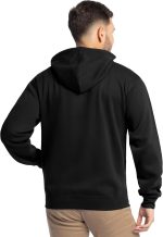 Fruit of the Loom Eversoft Fleece Full Zip Hoodie Sweatshirt - Image 2