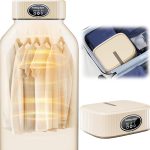 Portable Clothes Dryer for Laundry, Mini Portable Dryer Machine with Adjustable Timer Compact Laundry Dryers for Apartment, RV, Dorms, Travel