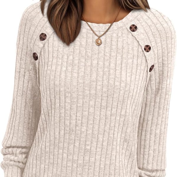 AUTOMET Womens Long Sleeve Tshirts Casual Tunic Work Tops Fall Plus Size Sweaters Date Night Outfits 2025 Dressy Blouses