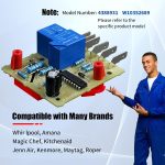 4388931 Refrigerator Main Control Board W10352689 Adaptive Defrost Board Compatible with Whirlpool Kenmore Maytag Kitchenaid, Fits Model WPW10352689 W10352689 PS11753571 AP6020253 AP3109393, Ytpoools - Image 2