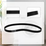 2pcs WH01X27538 Washer Drive Belt Replacement, Compatible with GE Washing Machines Replaces Parts AP6328256 PS12299369 4587903 290D1101P005 (Black) - Image 6