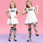 Crazy Socks For Kids Wacky Girls Cute Knee Socks Girl 3D High Tube Fashion Kids - Image 7