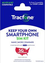 Tracfone Prepaid Sim Card Kit (Verizon Network)