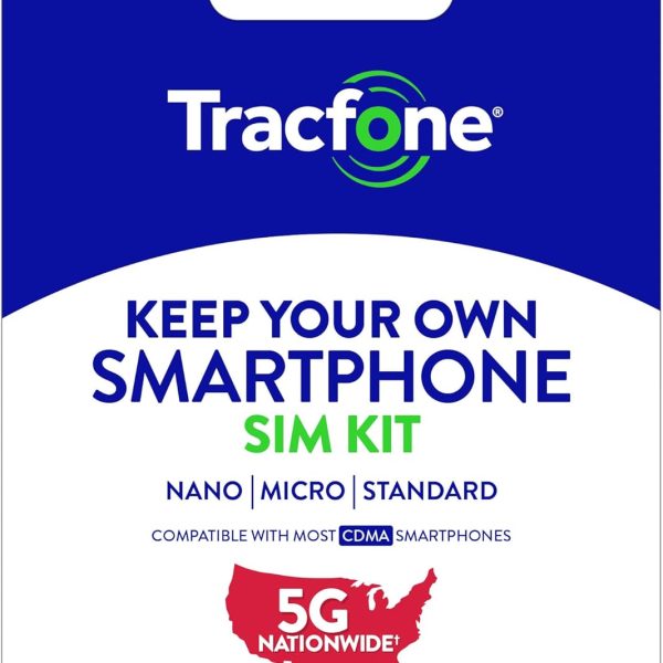 Tracfone Prepaid Sim Card Kit (Verizon Network)