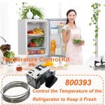 800393, 831932 Temperature Control Kit, Compatible with True Refrigerators and Freezer TC/TSD/T/GDM/GEM/G4SM Series, Replaces 800306 461387 Refrigerator Parts Thermostat - Image 2