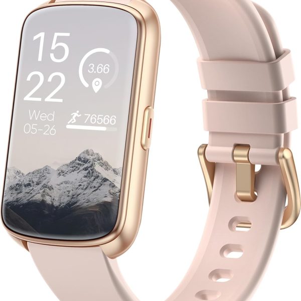 Fitness Tracker, Smart Watch for Women Men with 24/7 Heart Rate/Blood Pressure/Blood Oxygen Monitor,Sleep Tracker,Step & Calorie Counter, IP68 Waterproof Fitness Watches Compatible with Android&iPhone