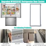 Upgraded W10830162 Refrigerator Door Gasket Replacement Compatible with Whirlpool Kenmore KitchenAid Refrigerator, 39.7"x 16.93" Freezer Door Gasket Refrigerator Door Seal Part 12723206AP, W10179332 - Image 4