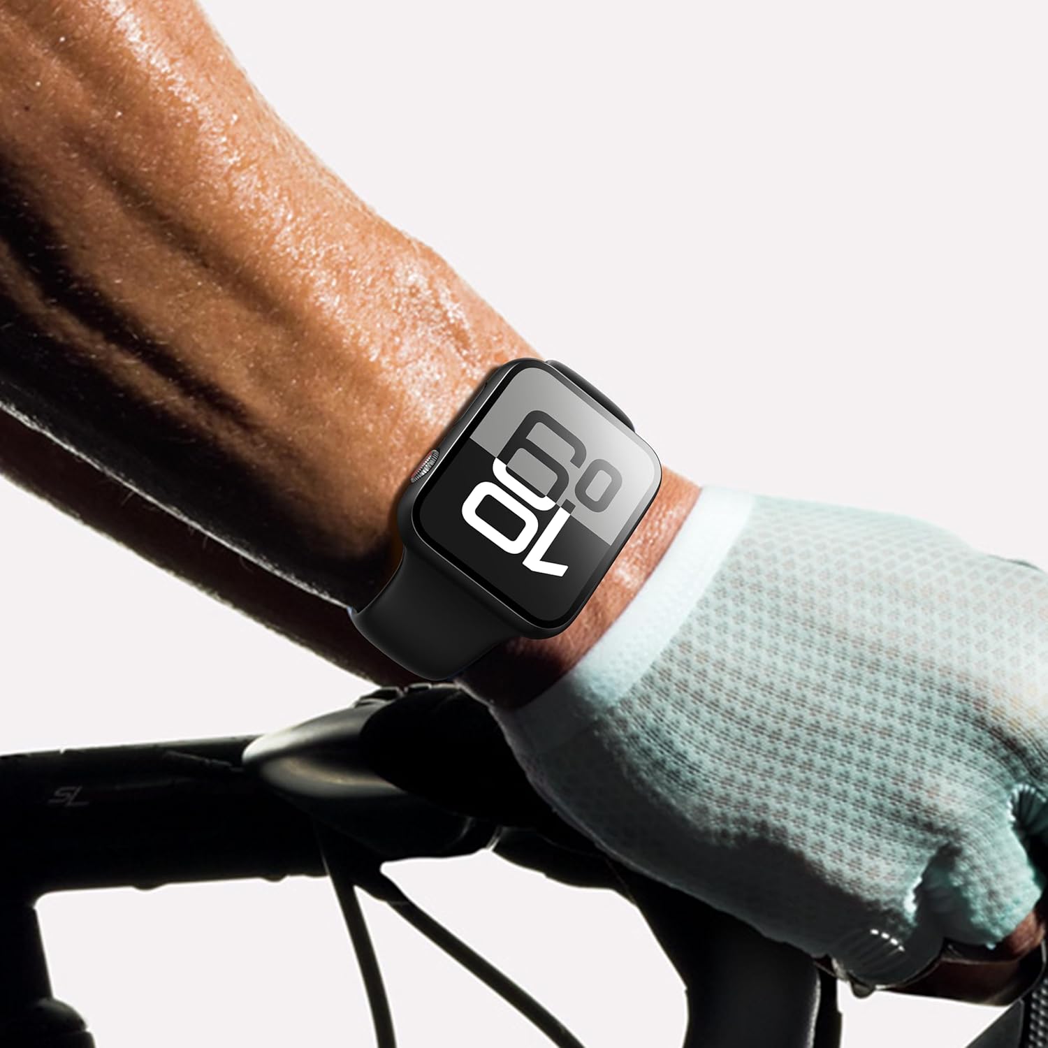 Misxi 2 Pack Tempered Glass Case Compatible for Apple Watch Series 10 (2024) 46mm, Hard PC Screen Protector Overall Protection Ultra-Thin Lightweight Scratch-Resistant Cover for iWatch, Satin Black 8 Misxi 2 Pack Tempered Glass Case Compatible for Apple Watch Series 10 (2024) 46mm, Hard PC Screen Protector Overall Protection Ultra-Thin Lightweight Scratch-Resistant Cover for iWatch, Satin Black - Image 8