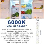 New Upgraded WR55X26671 Refrigerators LED Light Bulb for GE LED Refrigerator Light Bulb Replacement and GE Freezer Bulbs Replacement PS11767930 AP6035586 4468532 EAP11767930 3pcs - Image 3