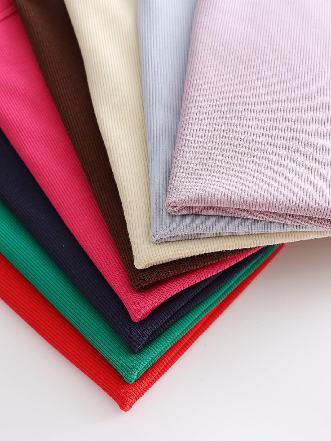 ANRABESS Womens Sleeveless High Neck Tank Tops Fashion Summer Casual Basic Slim Fit Ribbed Racerback Top Shirt Clothes 7 ANRABESS Womens Sleeveless High Neck Tank Tops Fashion Summer Casual Basic Slim Fit Ribbed Racerback Top Shirt Clothes - Image 7