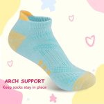 Comfoex 12 Pairs Girls Athletic Ankle Socks for 4-6 6-8 8-10 Years Old - Cotton Short Socks for Little Big Kids - Image 4