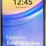 total wireless Samsung Galaxy A15 5G, 64GB Prepaid Smartphone, 6.5” FHD+ Super AMOLED Display, 50MP Triple Camera, Long Lasting Battery, Android 14 - Locked to Black