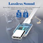 USB C to 3.5mm Headphone Jack Adapter for iPhone17/ iPhone 16/16 Pro/15/15 Pro/Pro Max/Plus, Type C Aux Audio Dongle Cable Cord Compatible with iPad, Samsung Galaxy S23/S23/S22/S21, MacBook（2 Pack） - Image 4