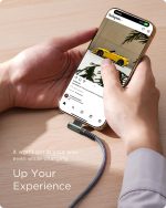 AINOPE USB C Cable [2-Pack, 6.6ft] 3.1A Type C Charger Fast Charging, Right Angle USB to USB C Cable for iPhone 17 Carplay Cable, Galaxy S10+ S10 S9, Note 10 9, LG V30, Moto, iPhone 16 15 Charger Cord - Image 3