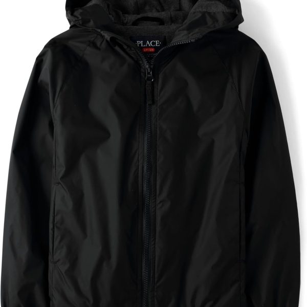 The Children's Place Boys Uniform Windbreaker Jacket