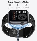 Temdan for Travel Vacation Essentials,3 in 2 USB C Cable for Apple Watch Charger/iPhone 17 Charger/Lightning,Multi Charging Cable Cord,Camping Essentials,Portable Designed for iWatch &iPhone 16-12-5FT - Image 5