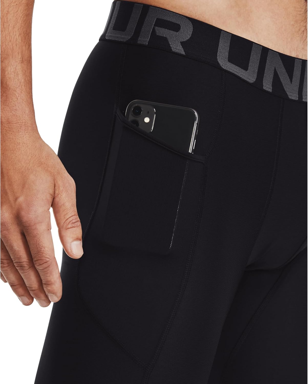 Under Armour Men's HeatGear Armour Leggings 6 Under Armour Men's HeatGear Armour Leggings - Image 6