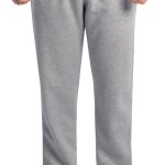 Fruit of the Loom Men's Eversoft Fleece Open Bottom Sweatpants with Pockets, Relaxed Fit, Moisture Wicking, Breathable