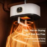 Portable Clothes Dryer,Mini Laundry Dryers,Small Compact Foldable Dryer with Adjustable Timer and for Apartment, RV,Travel,Home,School - Image 5