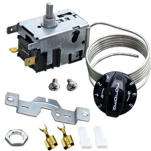 800393, 831932 Temperature Control Kit, Compatible with True Refrigerators and Freezer TC/TSD/T/GDM/GEM/G4SM Series, Replaces 800306 461387 Refrigerator Parts Thermostat