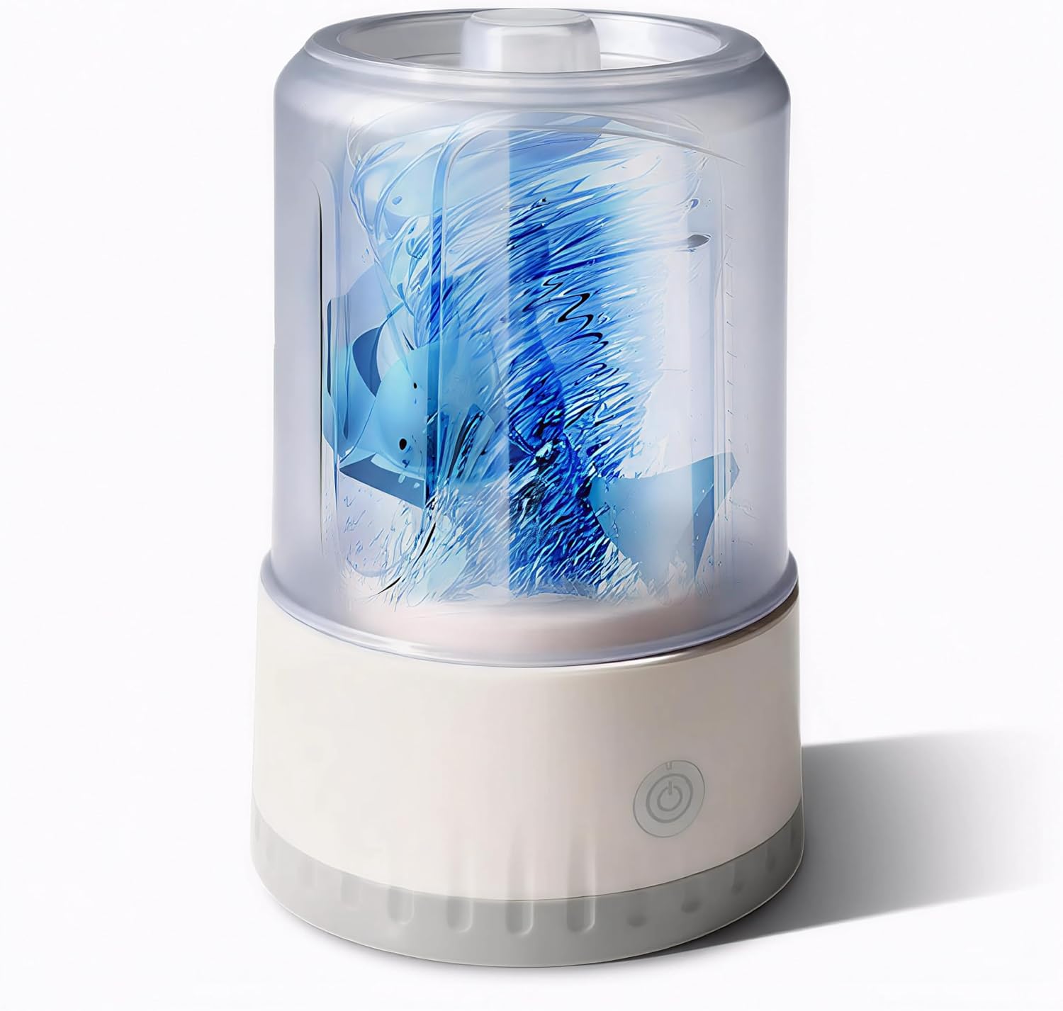 Underwear Washing Machine, BPA-free Portable Mini Washer for Socks, Baby Clothes, Cordless Small Laundry Cup for Travel, Dorm, Apartment, RV, Camp, Kids (Vanilla Off-White) 1 Underwear Washing Machine, BPA-free Portable Mini Washer for Socks, Baby Clothes, Cordless Small Laundry Cup for Travel, Dorm, Apartment, RV, Camp, Kids (Vanilla Off-White)