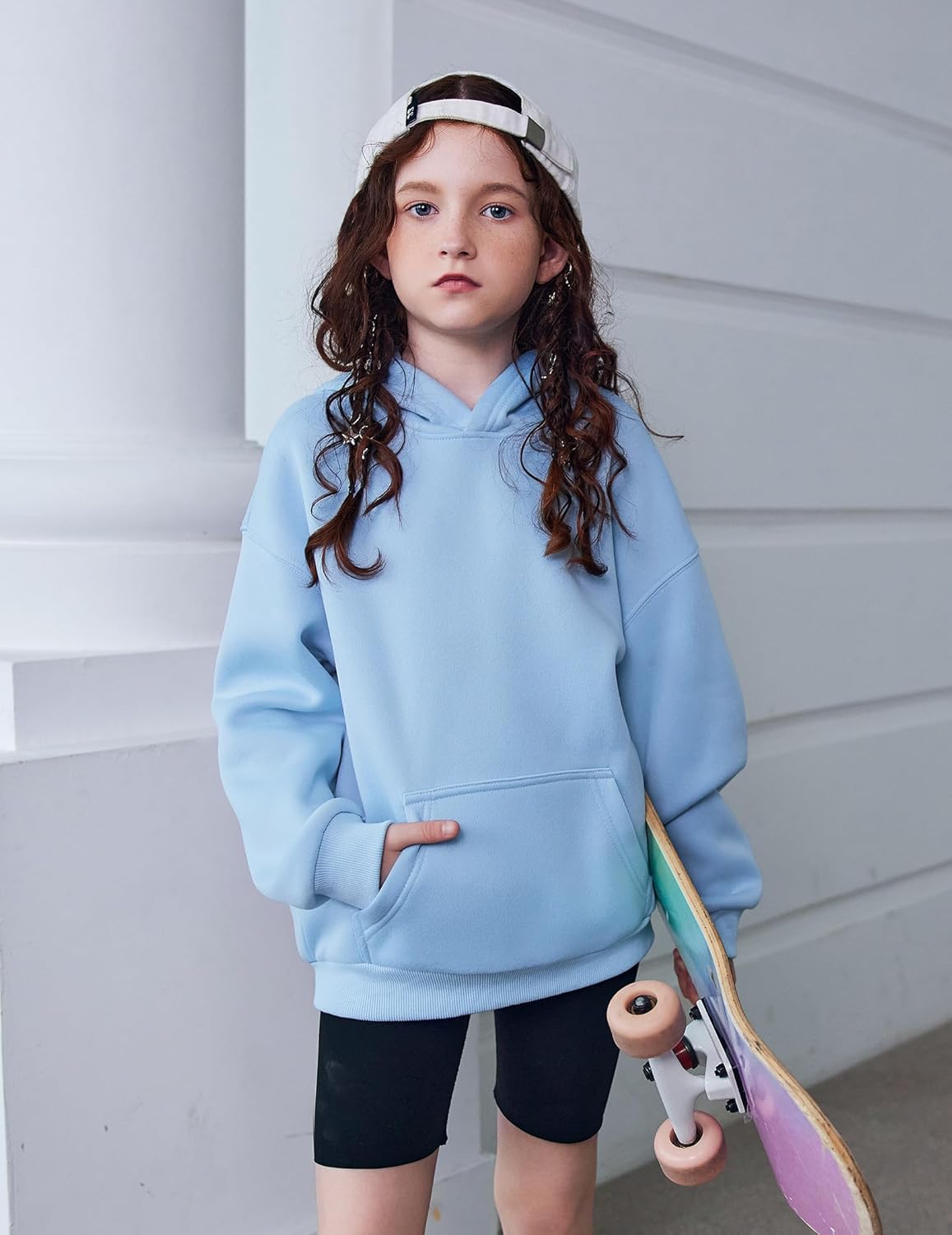 Arshiner Girls Oversized Hoodies Fleece Pullover Sweatshirts Kids Fashion Casual Outfits Fall Winter Clothes 2 Arshiner Girls Oversized Hoodies Fleece Pullover Sweatshirts Kids Fashion Casual Outfits Fall Winter Clothes - Image 2