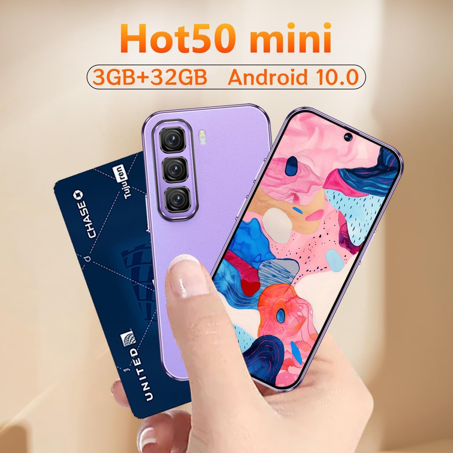 4G mini Smartphone Unlocked for Kids, 4.0 inch HD Display, 3GB RAM+32GB ROM,Dual SIM Dual Camera,Android 10.0,WiFi,Bluetooth,GPS Pocket (Blue) 7 4G mini Smartphone Unlocked for Kids, 4.0 inch HD Display, 3GB RAM+32GB ROM,Dual SIM Dual Camera,Android 10.0,WiFi,Bluetooth,GPS Pocket (Blue) - Image 7