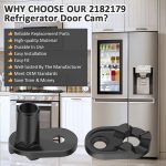 2182179 Refrigerator Door Cam Kit for Whirlpool Kenmore Admiral Refrigerators Door Closer Cam WP2182179 W10329686 2155311 AP6005980 PS11739042 - Image 5