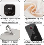 Portable Dryer With 480 Minute Timer Function 20 Minute Quick Drying Mini Dryer - a Compact Suitable for RVs, Apartments, Travel, Student Dormitories, equipped With a Drying Bag Remote Control - Image 3