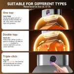 Portable Clothes Dryer, Clothes Dryer hold 9-12 Items, With Time Setting、Remote Control, Portable Dryers For Laundry, Apartments, RV, Travel, Low noise、Energy Saving、 Wrinkle Resistant - Image 4