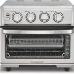 Cuisinart Air Fryer Toaster Oven with Grill, 1800W 8-1 Air Fryer Oven with Bake, Convection Bake, Grill, Broil and Warm Options, Large Capacity, 60-Minute Timer, TOA-70NAS, Stainless Steel