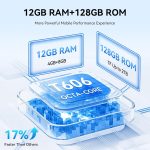 OSCAL Android Phones Unlocked for T-Mobile, FLAT 2 Android 15 Phone(2025), 12GB+128GB/2TB TF Octa Core, Dual SIM Phones Unlocked (US Warranty), 5000mAh, 90Hz,6.56"HD+, 4G/GPS/Fingerprint/Face ID-Black - Image 5