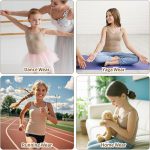 Camisole Tank Tops for Girls, Stretch Undershirts Comfortable Camis with Clear Straps and Silicone Cover - Image 5