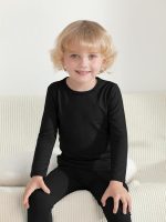 VZV 2T-6Y Toddler Thermal Set Thermal Underwear for Kids Fleece Lined Toddler Base Layer Long Johns for Kids Boys Girls - Image 4