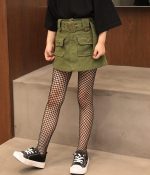 Girls Fishnet Stockings for Princess Dress High Waist Mesh Tights Cute Pattern Knit Socks - Image 2