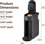 Keurig K-Mini Mate Single Serve K-Cup Pod Coffee Maker, Brews Up to 12 oz Cup, Compact Portable Coffee Machine for Small Spaces, Great For Dorms & Offices, Black - Image 7