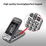G6 Pro Grey - 4G LTE Flip Phone Unlcoked丨Cell Phone for Seniors丨2.4" Dual-LCD丨SOS Button丨Loud Speaker丨Camera丨Charging Dock丨Talking Clock丨Speed Dial丨 Hands-free丨Dumb Phone丨Caller-ID丨Large Fonts - Image 5