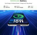 UMIDIGI G9T Cell Phone, Android 14 Smartphone Unlocked, 6.75" HD+ 90Hz Display, 5000mAh Battery, 18W Fast Charging, 8(4+4)+128GB/1TB TF, 13MP Camera, AI Face & Fingerprint Unlock, 4G Dual SIM, GPS - Image 7