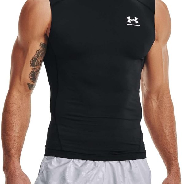 Under Armour Men's HeatGear Compression Sleeveless T-Shirt