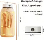 Portable Clothes Dryer,Mini Laundry Dryers,Small Compact Foldable Dryer with Adjustable Timer and for Apartment, RV,Travel,Home,School - Image 2