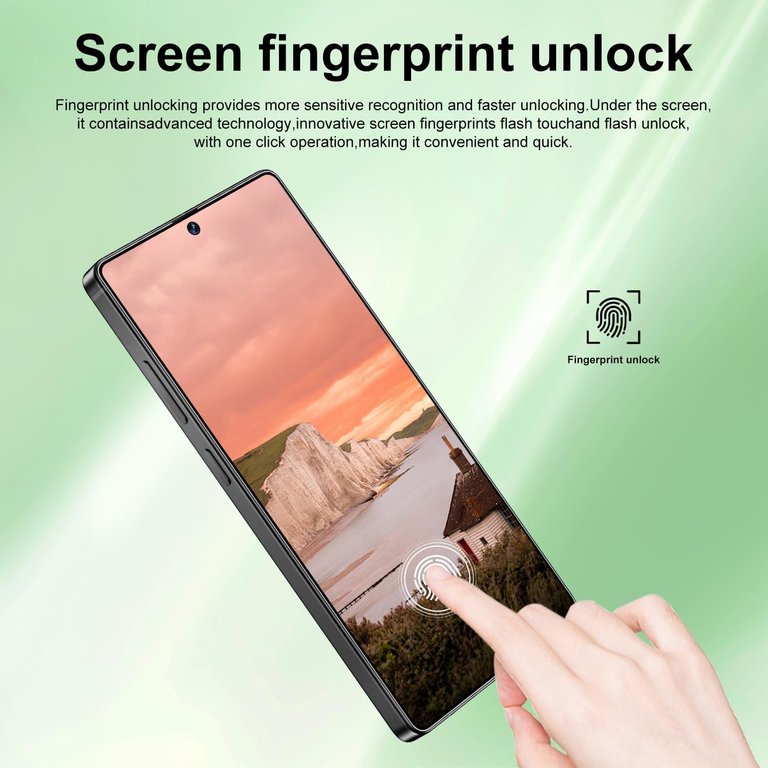 MMY I25 Ultra Unlocked Cell Phone, Built in Pen,6.99" HD Screen 16+512GB Unlocked Phones,Android 14 7000mAh Long Battery Life Smartphone,5G/Dual SIM/Fingerprint Unlock/Face ID (Black, 16+512) 4 MMY I25 Ultra Unlocked Cell Phone, Built in Pen,6.99" HD Screen 16+512GB Unlocked Phones,Android 14 7000mAh Long Battery Life Smartphone,5G/Dual SIM/Fingerprint Unlock/Face ID (Black, 16+512) - Image 4