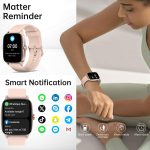 Smart Watches for Women Men with Bluetooth Call & AI Voice, 1.85" HD Fitness Tracker with Heart Rate SpO2 Sleep Monitor, 100+ Sports Modes,Mini Games, IP68 Waterproof Smartwatch for Android iOS Phones - Image 3