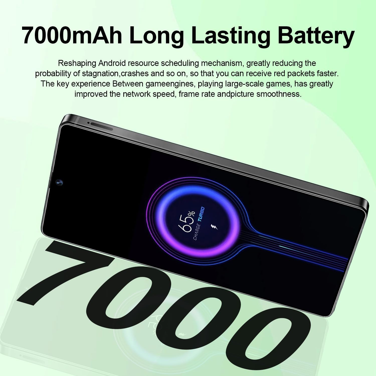 MMY I25 Ultra Unlocked Cell Phone, Built in Pen,6.99" HD Screen 16+512GB Unlocked Phones,Android 14 7000mAh Long Battery Life Smartphone,5G/Dual SIM/Fingerprint Unlock/Face ID (Black, 16+512) 6 MMY I25 Ultra Unlocked Cell Phone, Built in Pen,6.99" HD Screen 16+512GB Unlocked Phones,Android 14 7000mAh Long Battery Life Smartphone,5G/Dual SIM/Fingerprint Unlock/Face ID (Black, 16+512) - Image 6