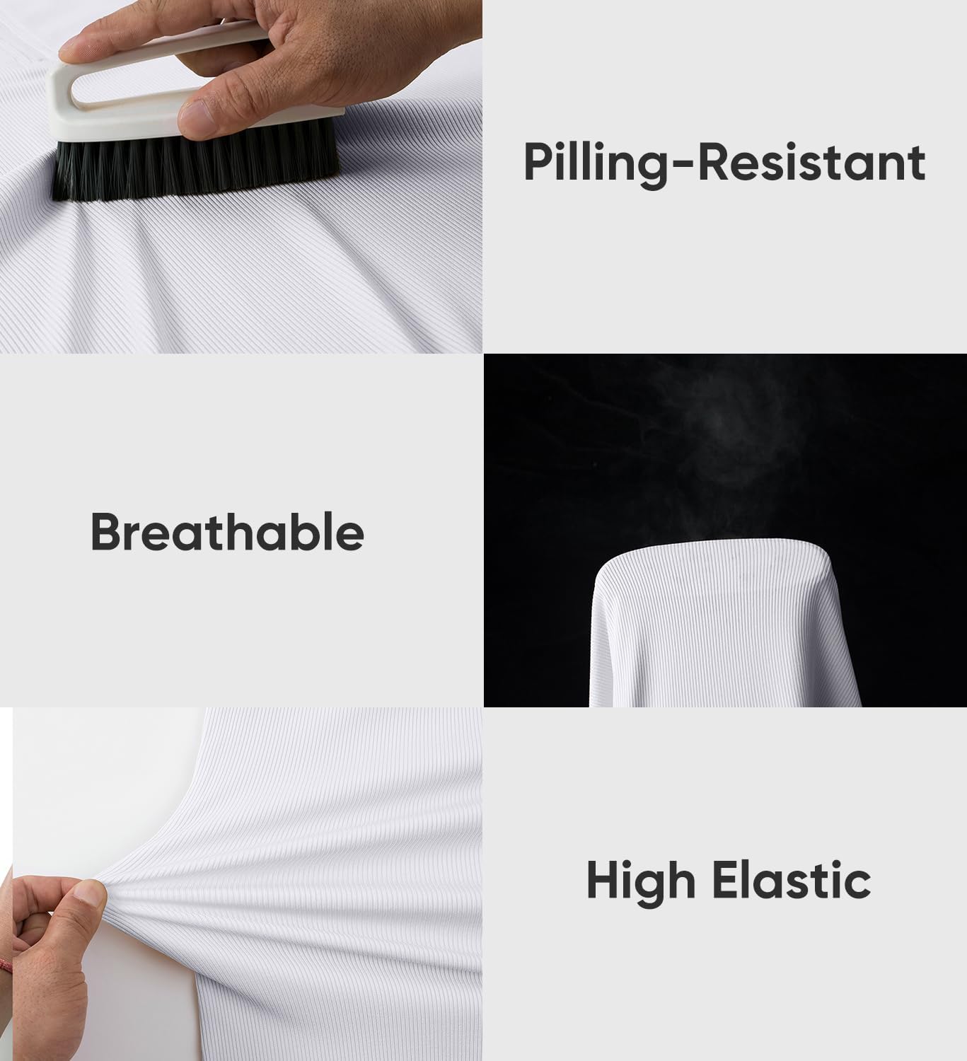 JMIERR Mens Quarter Zip Shirt Casual Quick Dry Moisture Wicking Long Sleeve Ribbed Athletic Workout Pullover Tee 4 JMIERR Mens Quarter Zip Shirt Casual Quick Dry Moisture Wicking Long Sleeve Ribbed Athletic Workout Pullover Tee - Image 4